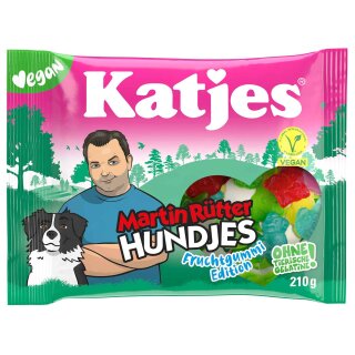 Katjes Hundjes Fruit Gummies 210g