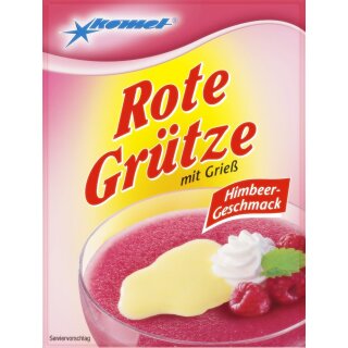 Komet Porridge with Semolina Raspberry