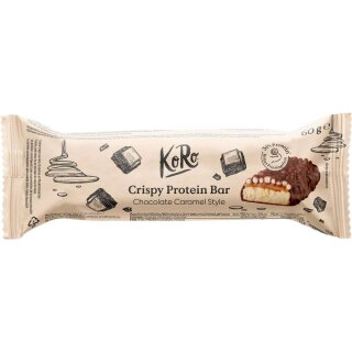 KoRo Crispy Protein Bar Chocolate Caramel 60g