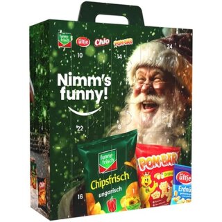 funny-frisch Snack Advent Calendar 784g