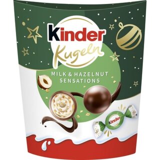 Kinder Balls Milk and Hazelnut Sensation 90g