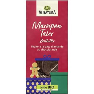 Alnatura Bio Marzipan Taler Zartbitter 100g