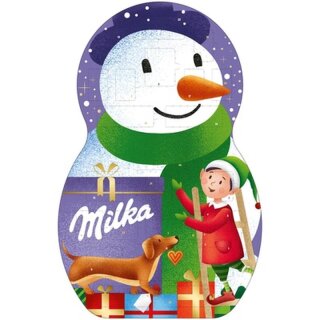 Milka Advent Calendar Snowman 186g