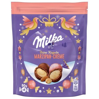 Milka Fine Balls Marzipan Cream 80g