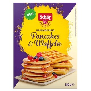 Schär Backmischung Pancakes & Waffeln glutenfrei 350g