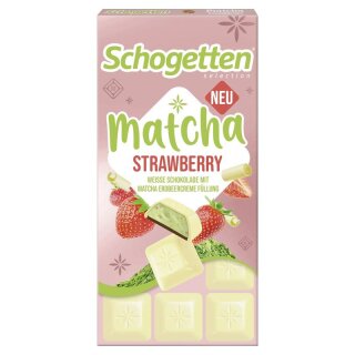 Schogetten Matcha Strawberry 100g