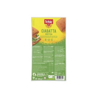 Schär Ciabatta Rustica Gluten-Free 200g