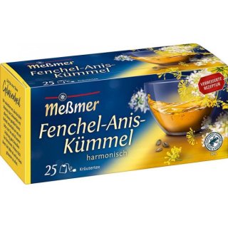 Meßmer Kräutertee Fenchel-Anis-Kümmel