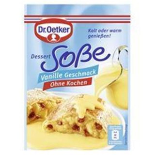 Dr. Oetker dessert sauce vanilla