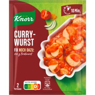 Knorr Fix Currywurst