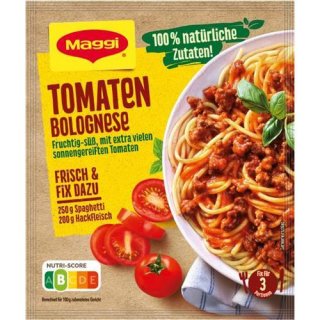 Maggi Fix & Frisch Tomaten-Bolognese